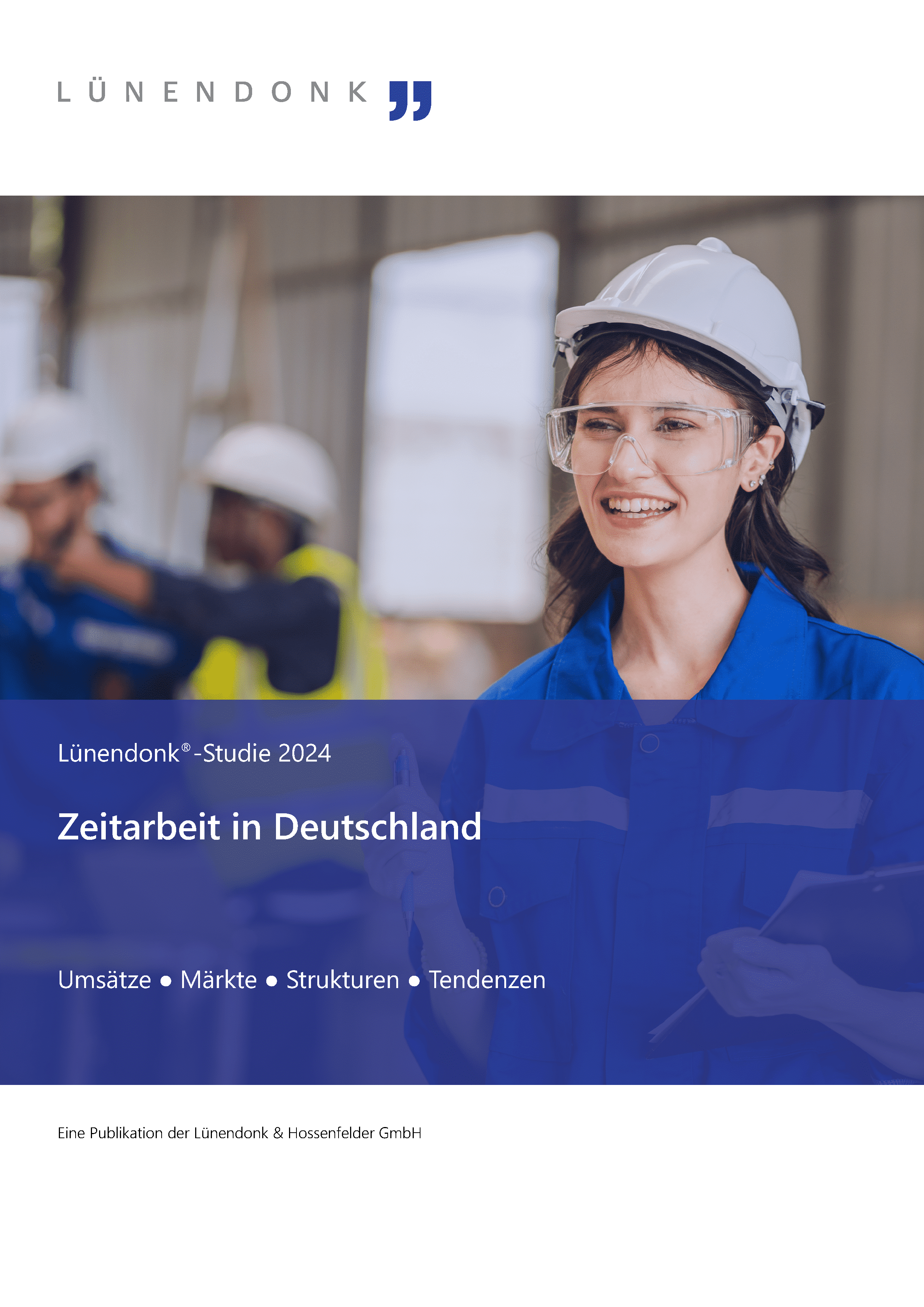 Die Lünendonk-Studie 2024 Zeitarbeit in Deutschland bietet relevante Kennzahlen, Daten, Entwicklungen und Insights zum Markt für Arbeitnehmerüberlassung in Deutschland, basierend auf den umfassenden Angaben von 85 Personaldienstleistern.