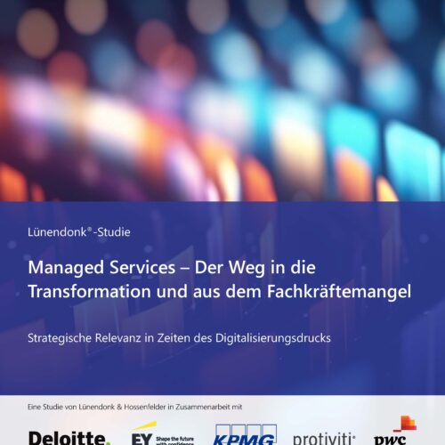 Unternehmen setzen verstärkt auf Managed Services, um die digitale Transformation effizienter zu gestalten I End-to-End-Ansätze gefragt: Kunden erwarten umfassende Verantwortung von Dienstleistern I Lünendonk-Studie identifiziert Cyber Security, Compliance & Risk sowie KI als zentrale Treiber für Managed Services