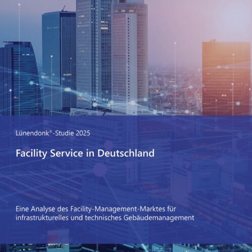 Die Lünendonk-Studie Facility Service in Deutschland bietet relevante Kennzahlen, Daten, Entwicklungen und Insights zum Markt für Gebäudedienstleistungen in Deutschland. Eine nützliche Analyse zum FM-Markt für Entscheider.