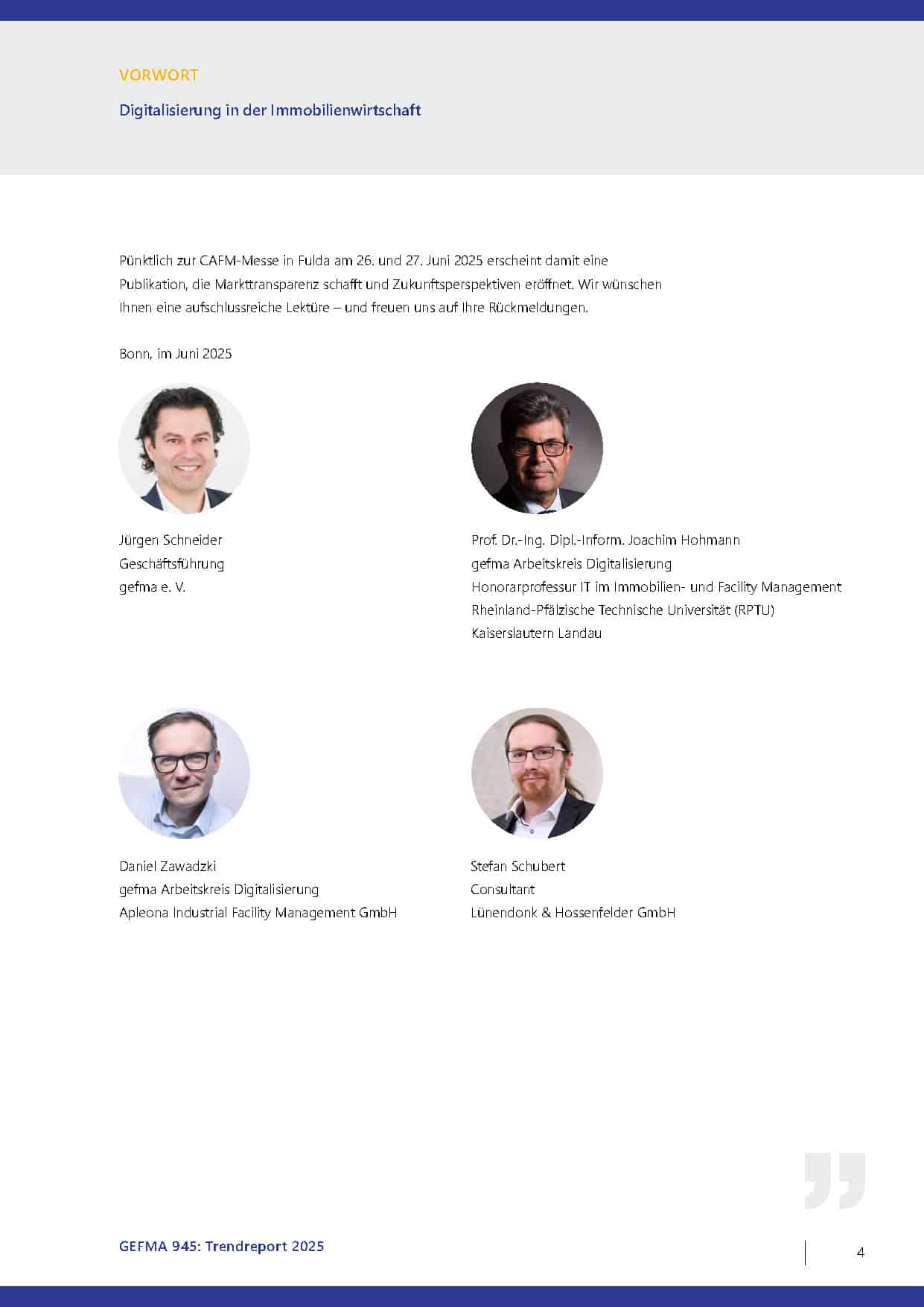 Lünendonk Gefma Trendreport 2025: Digitalisierung in der Immobilienwirtschaft