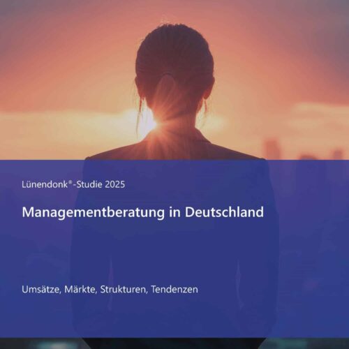Titelbild der Lünendonk-Studie 2025 Managementberatung in Deutschland