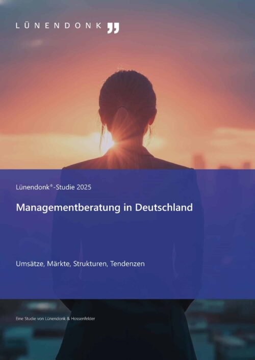 Titelbild der Lünendonk-Studie 2025 Managementberatung in Deutschland
