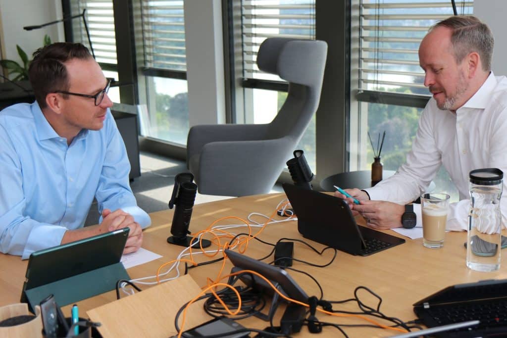 Im Podcast: Mario Zillmann und Martin Wibbe