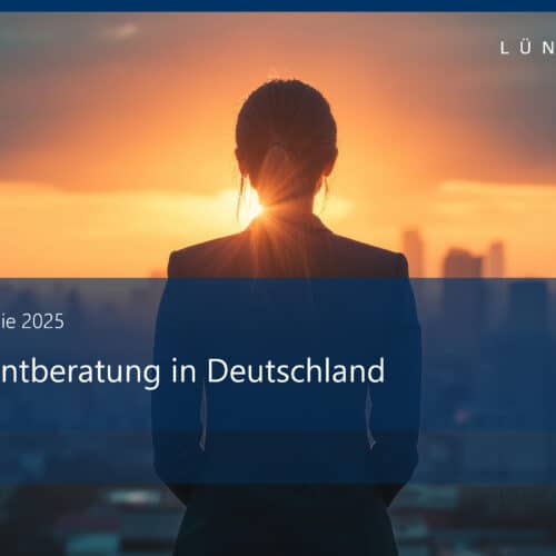 Chartband zur Lünendonk-Studie 2025 Managementberatung in Deutschland