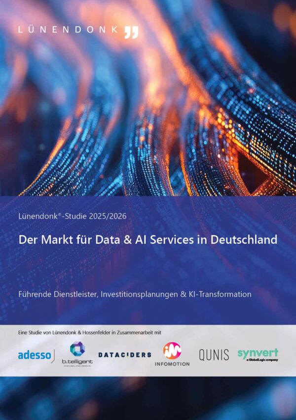 LUE_DATA_AI_Studie_Cover-9 Lünendonk-Studie 2025/2026: Der Markt für Data & AI Services in Deutschland