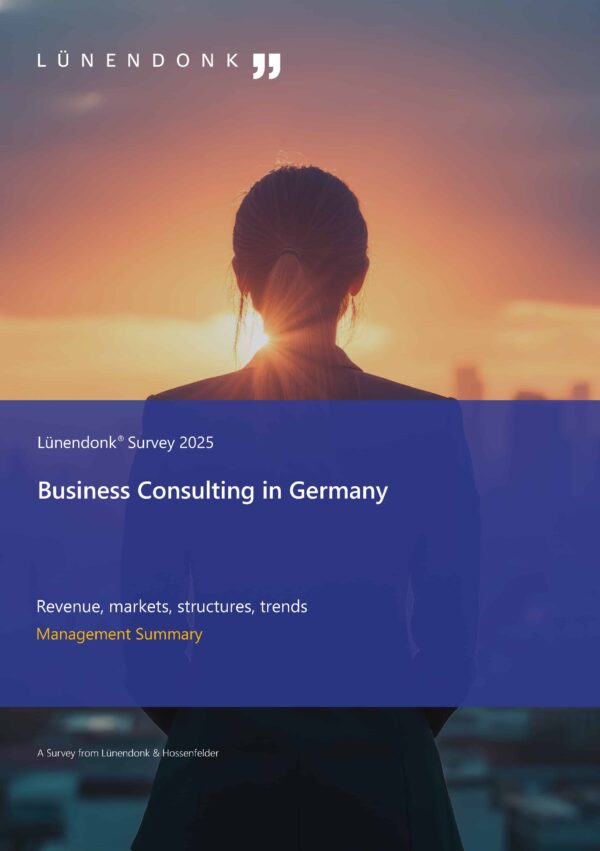 LUE_MB_Studie_MS_englisch_Cover-2 Management Summary of the Lünendonk Survey 2025: Business Consulting in Germany