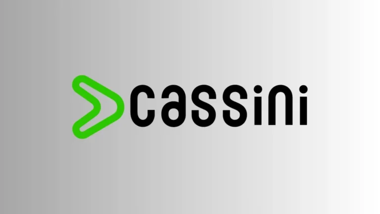 Logo von Cassini Consulting AG vor grauem HIntergrund